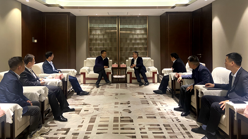 公司黨委書記、董事長(zhǎng)錢申春拜訪蕪湖市委副書記、市長(zhǎng)寧波2